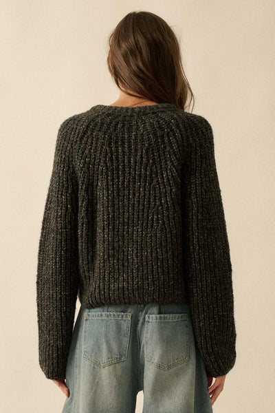 Sterling Rib Knit Cardigan