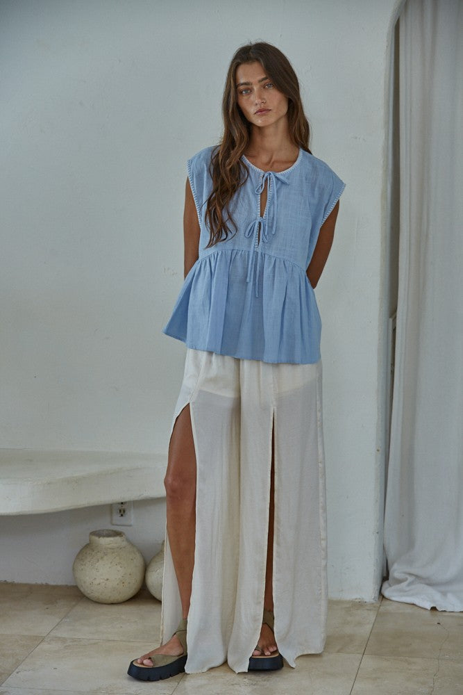 Calla Babydoll Top - Beloved Boutique 