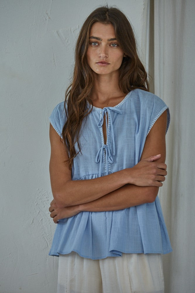 Calla Babydoll Top - Beloved Boutique 