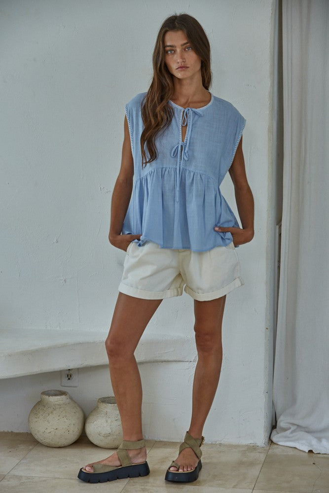 Calla Babydoll Top - Beloved Boutique 