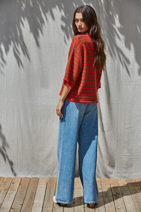 Kelsey Striped Cardigan