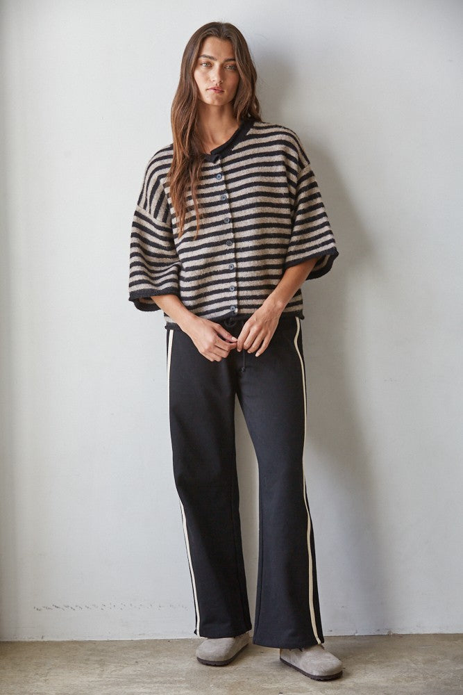 Kelsey Striped Cardigan