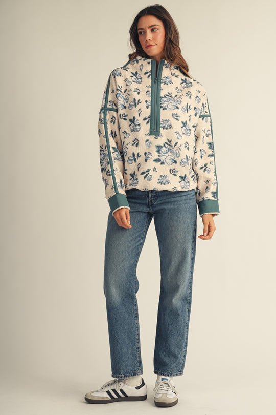Rose Sherpa Jacket