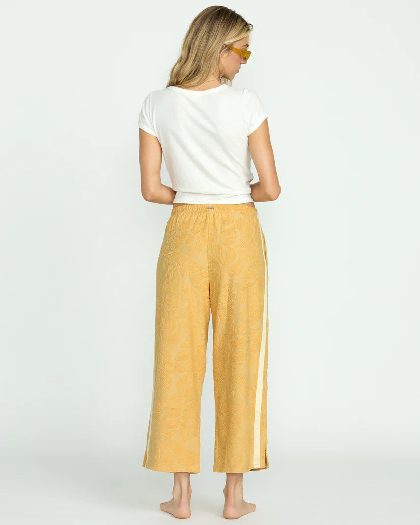 Sun Palm Terry Pants