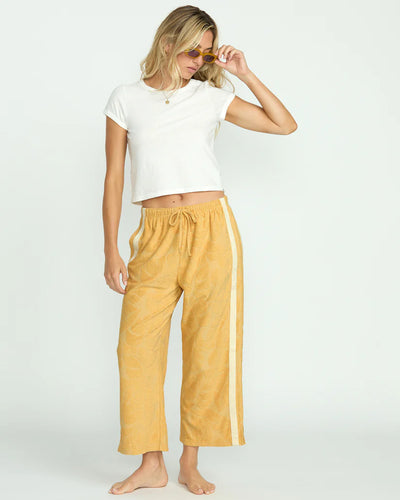 Sun Palm Terry Pants