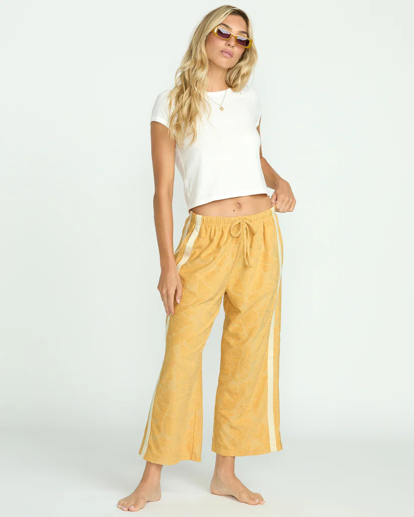 Sun Palm Terry Pants