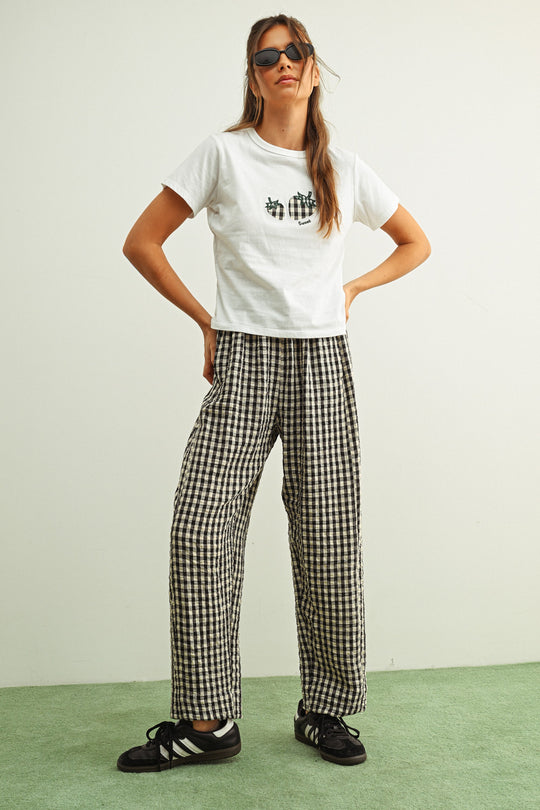 Claire Gingham Pant