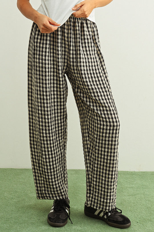 Claire Gingham Pant