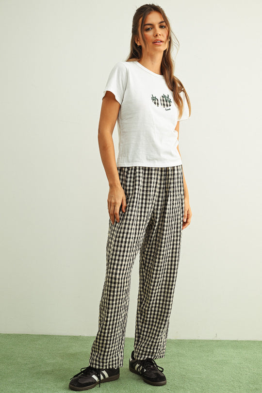 Claire Gingham Pant