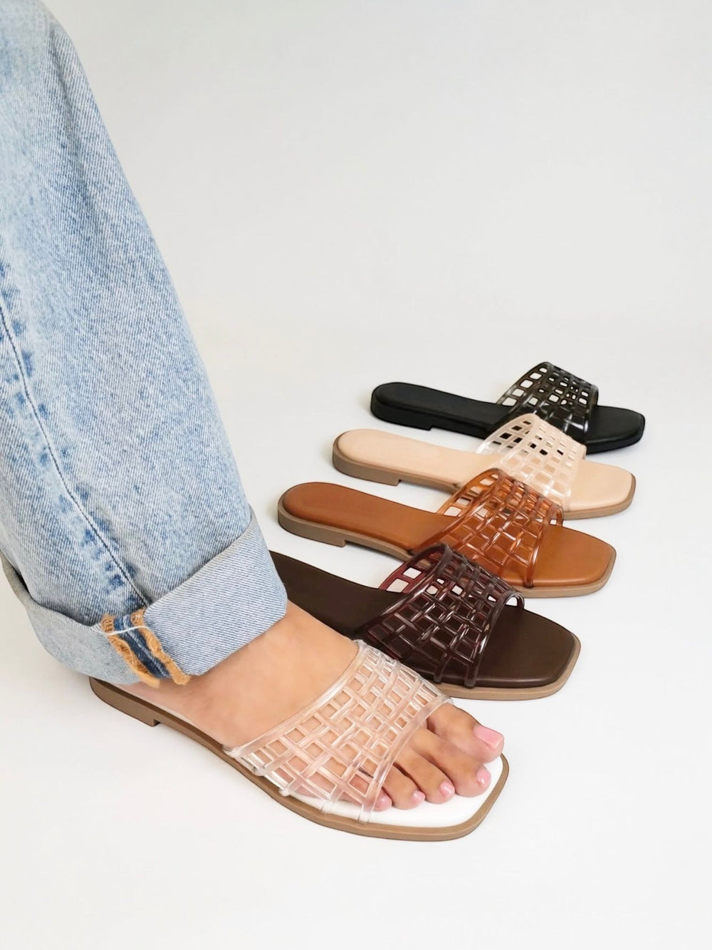 Blake Jelly Sandal - Beloved Boutique 