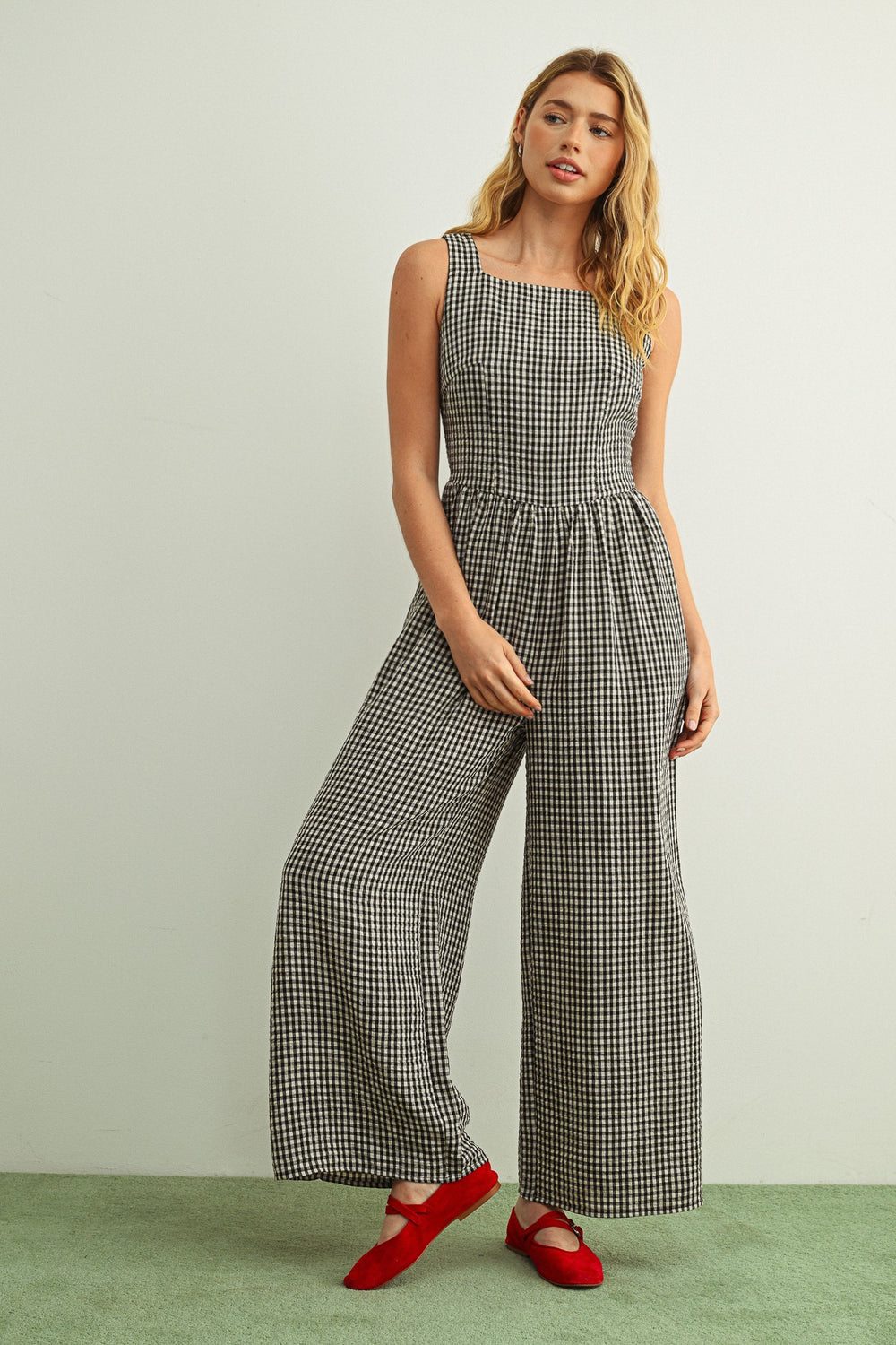 Maisie Gingham Jumpsuit