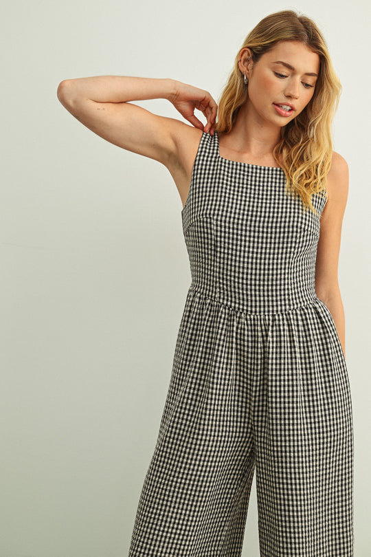 Maisie Gingham Jumpsuit