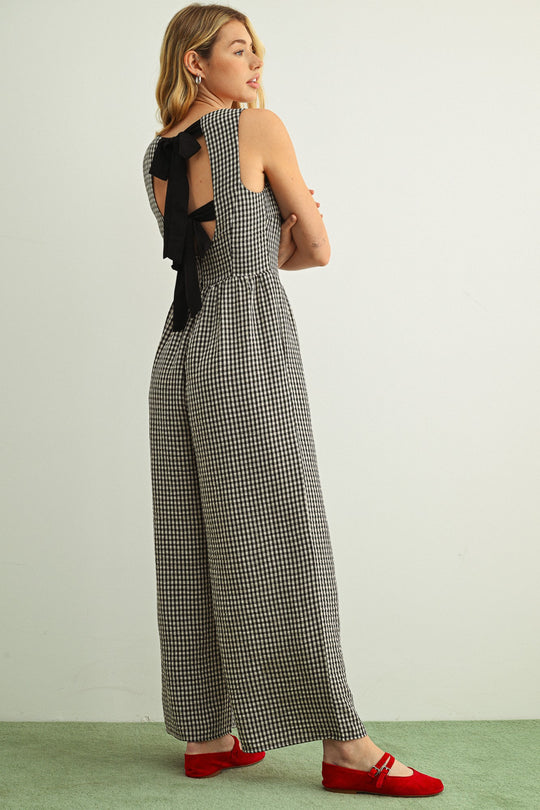 Maisie Gingham Jumpsuit