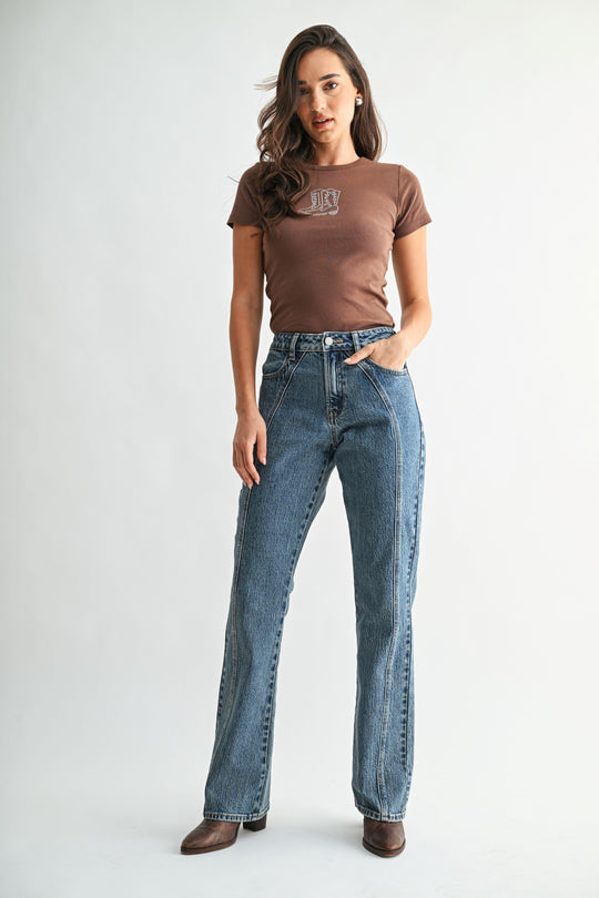 Sabrina Seamed Jean