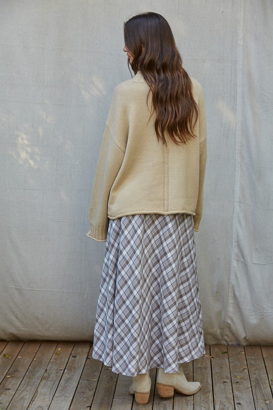 Checkmate Plaid Skirt