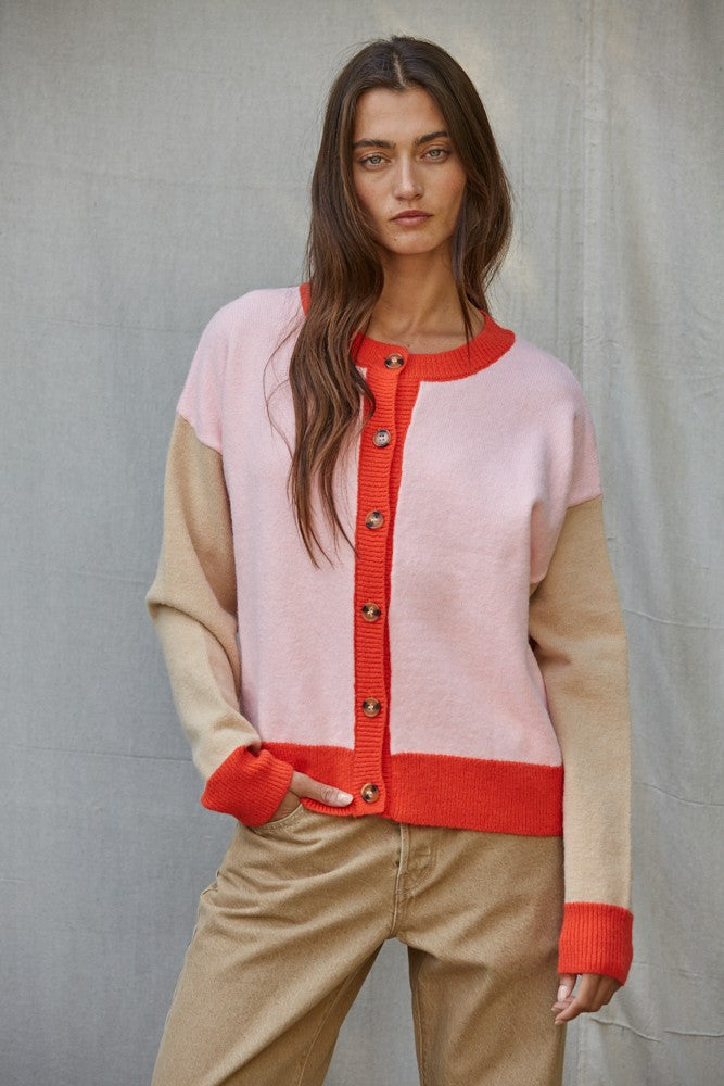 Marni Colorblock Cardigan