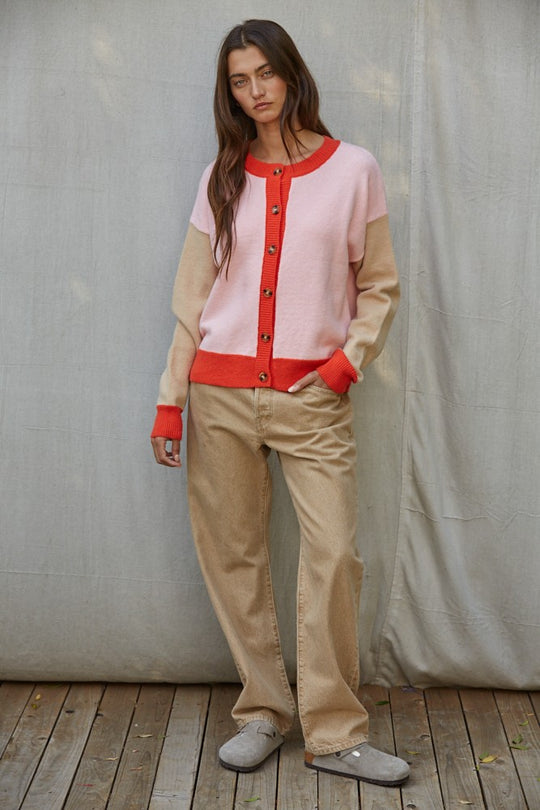 Marni Colorblock Cardigan