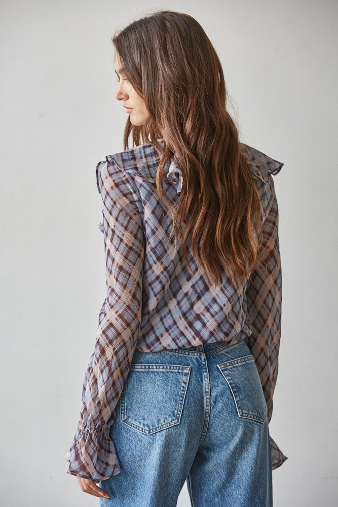 Fenella Peplum Top