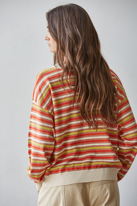 Eliette Striped Sweater