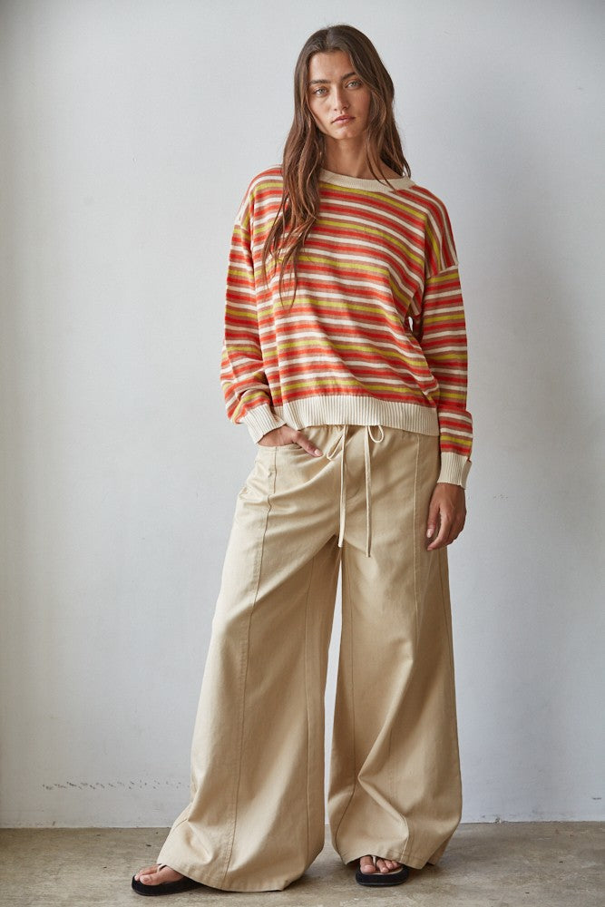 Eliette Striped Sweater