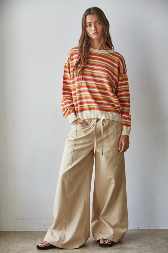 Eliette Striped Sweater