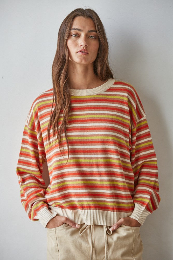 Eliette Striped Sweater