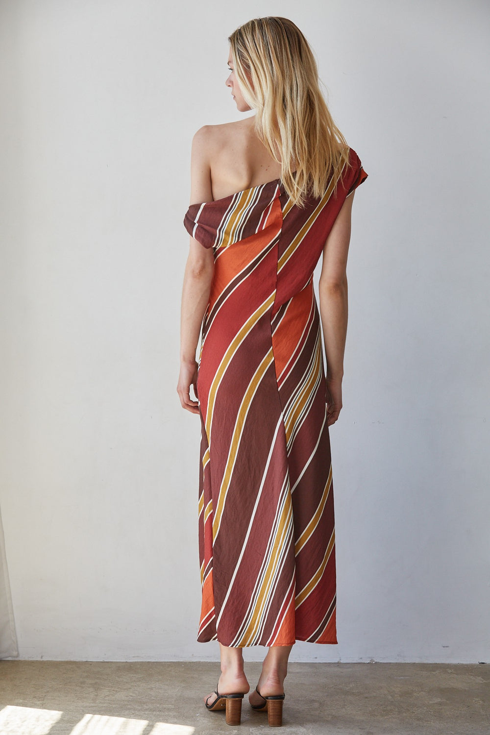 Issey Striped Maxi Dress