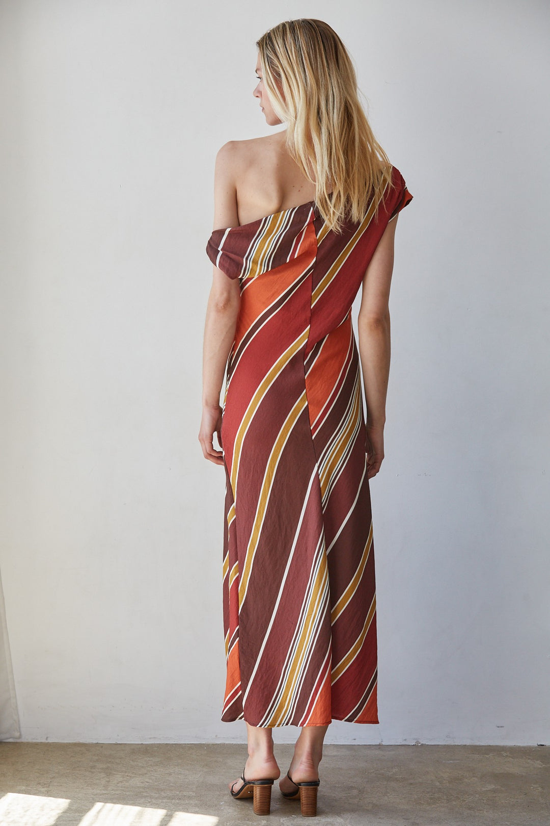 Issey Striped Maxi Dress