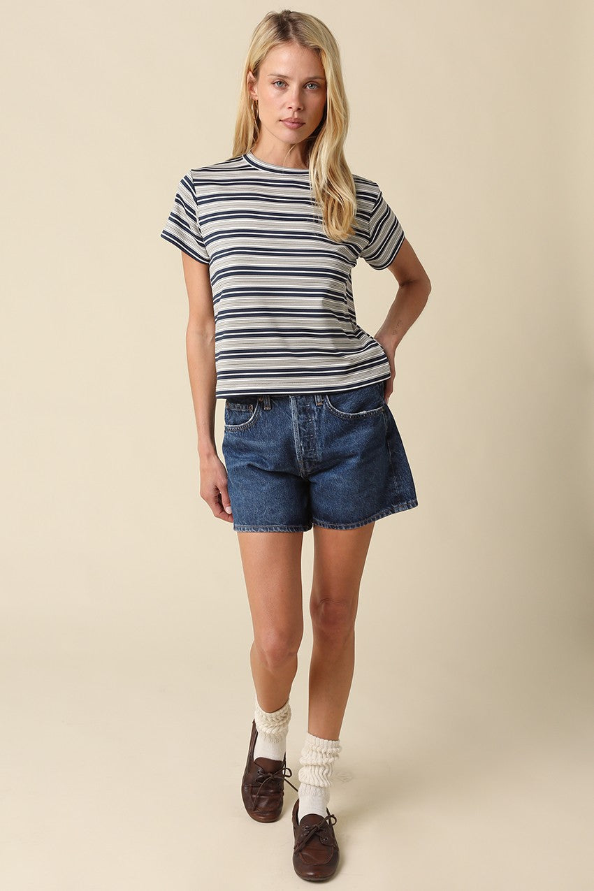 Mila Stripe Baby Tee
