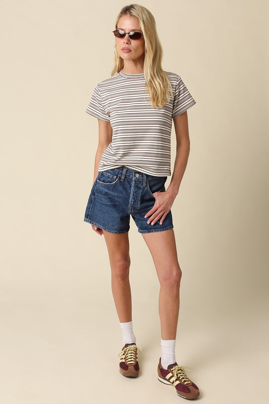 Mila Stripe Baby Tee