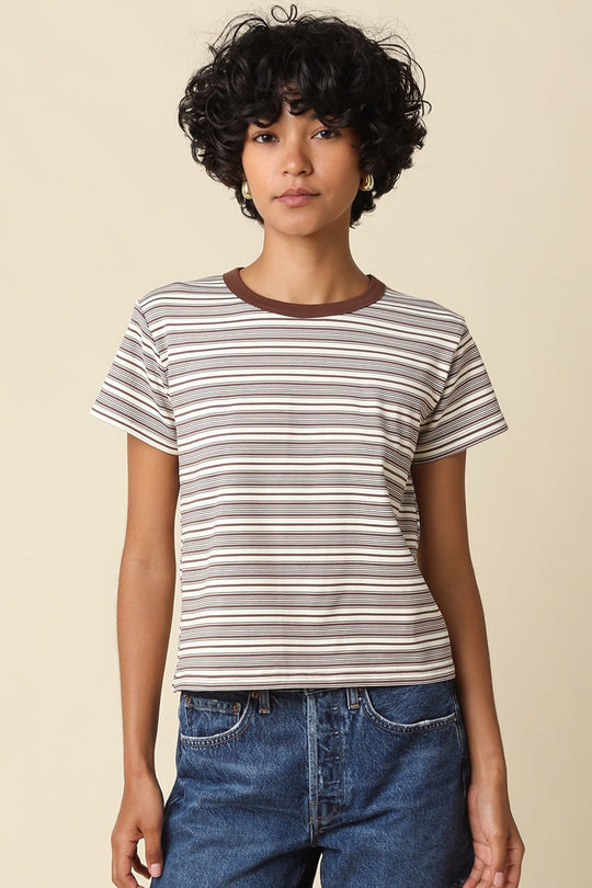 Mila Stripe Baby Tee