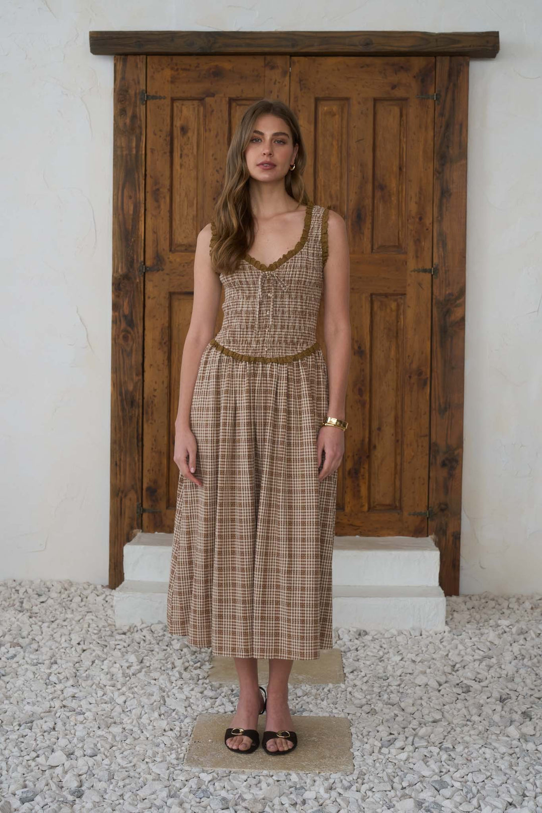 Millie Gingham Dress