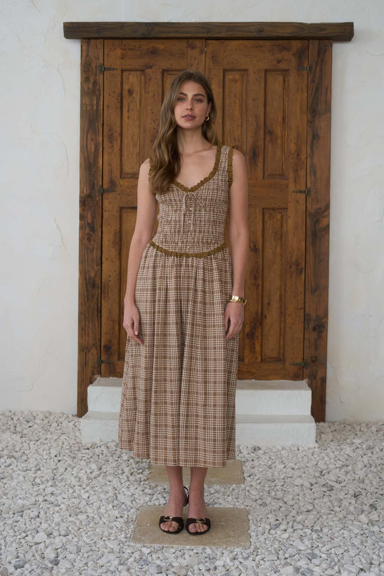 Millie Gingham Dress