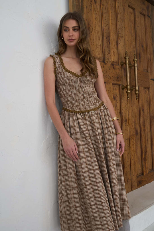 Millie Gingham Dress