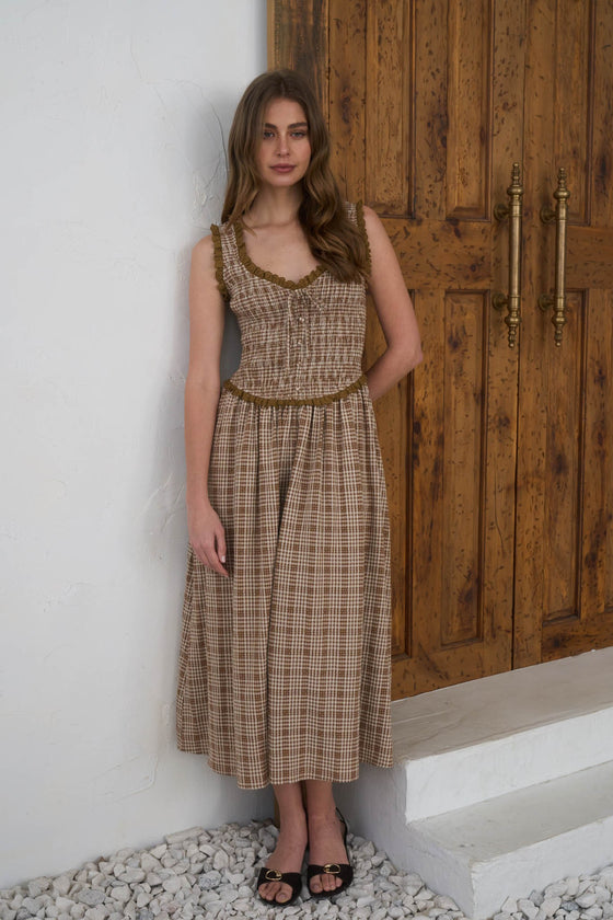 Millie Gingham Dress