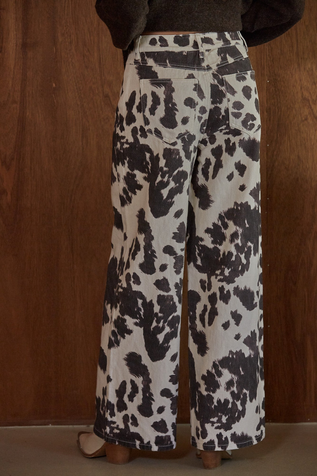 Cow Printed Pant