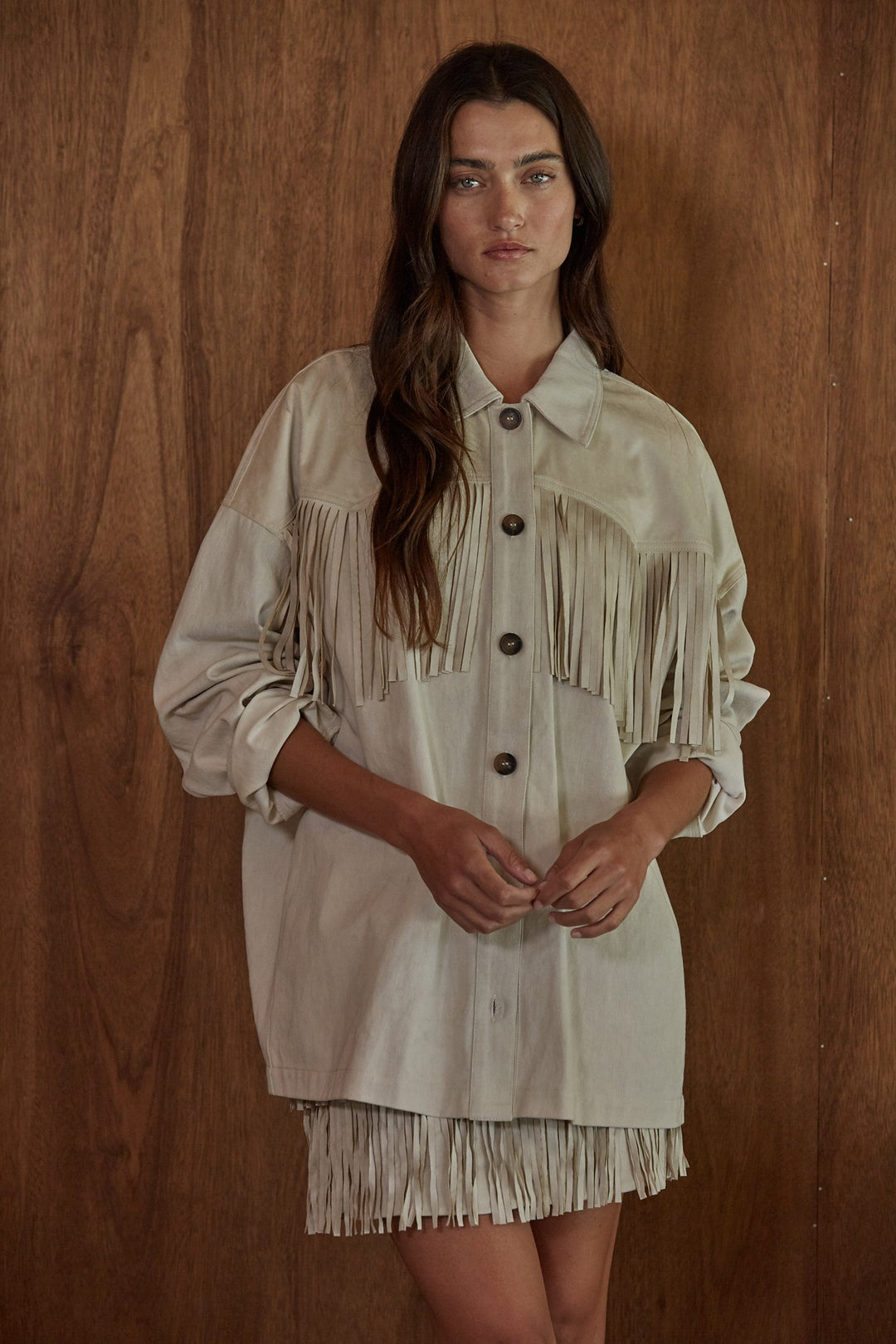 Tahoe Fringed Shacket
