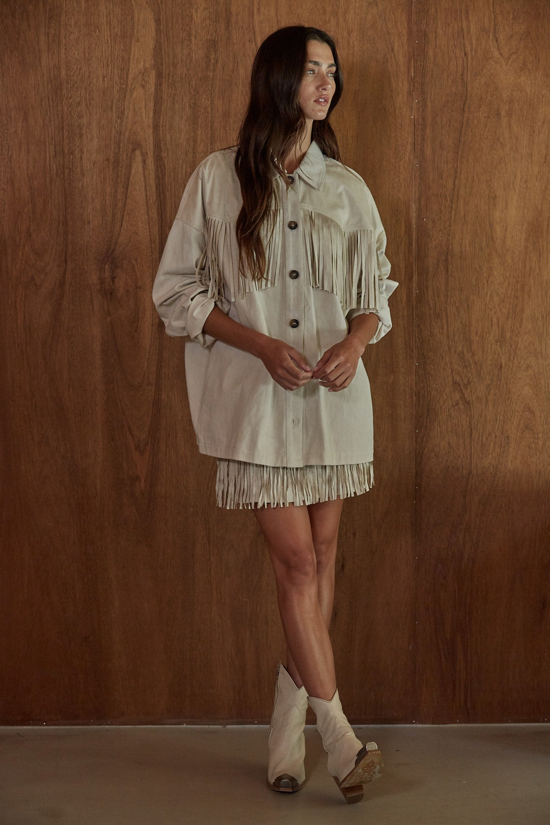 Tahoe Fringed Shacket
