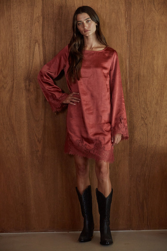 Annecy Lace Mini Dress