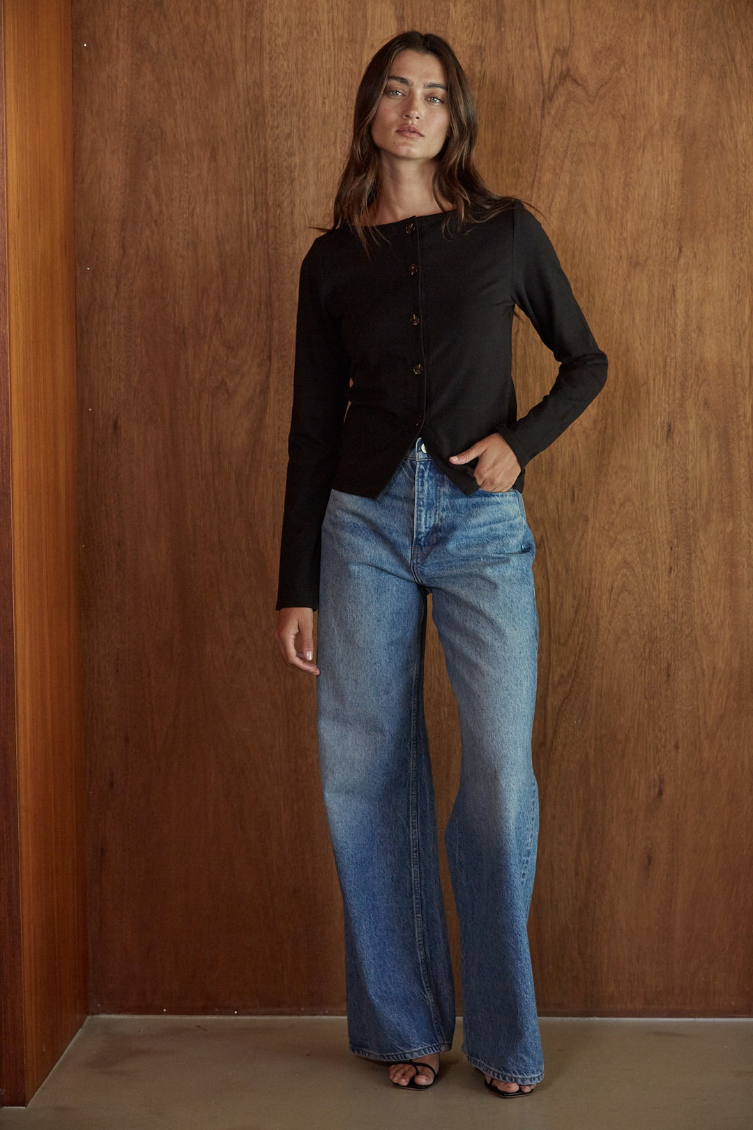 Mod Button Up Top