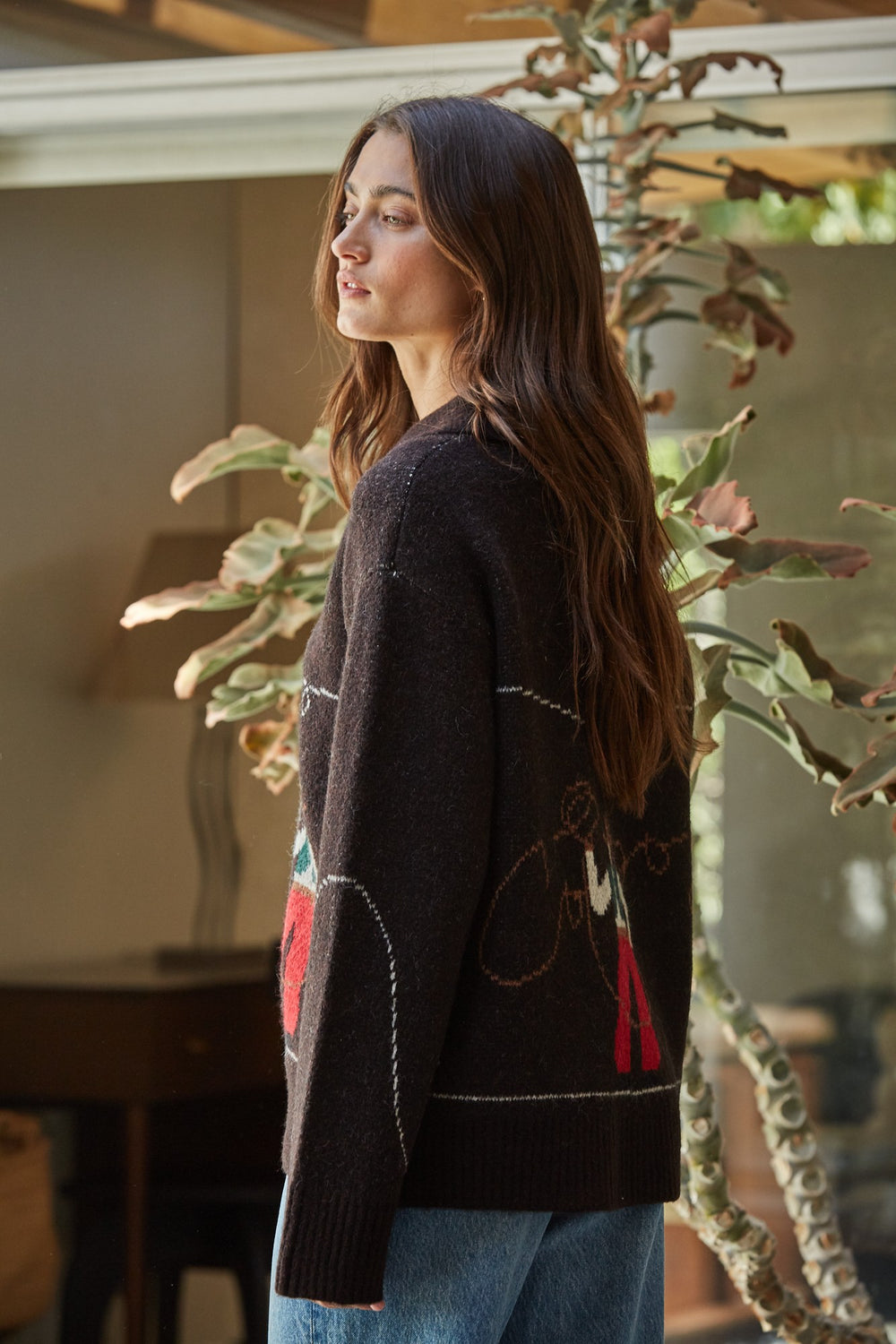 Ropen Cowboy Cardigan