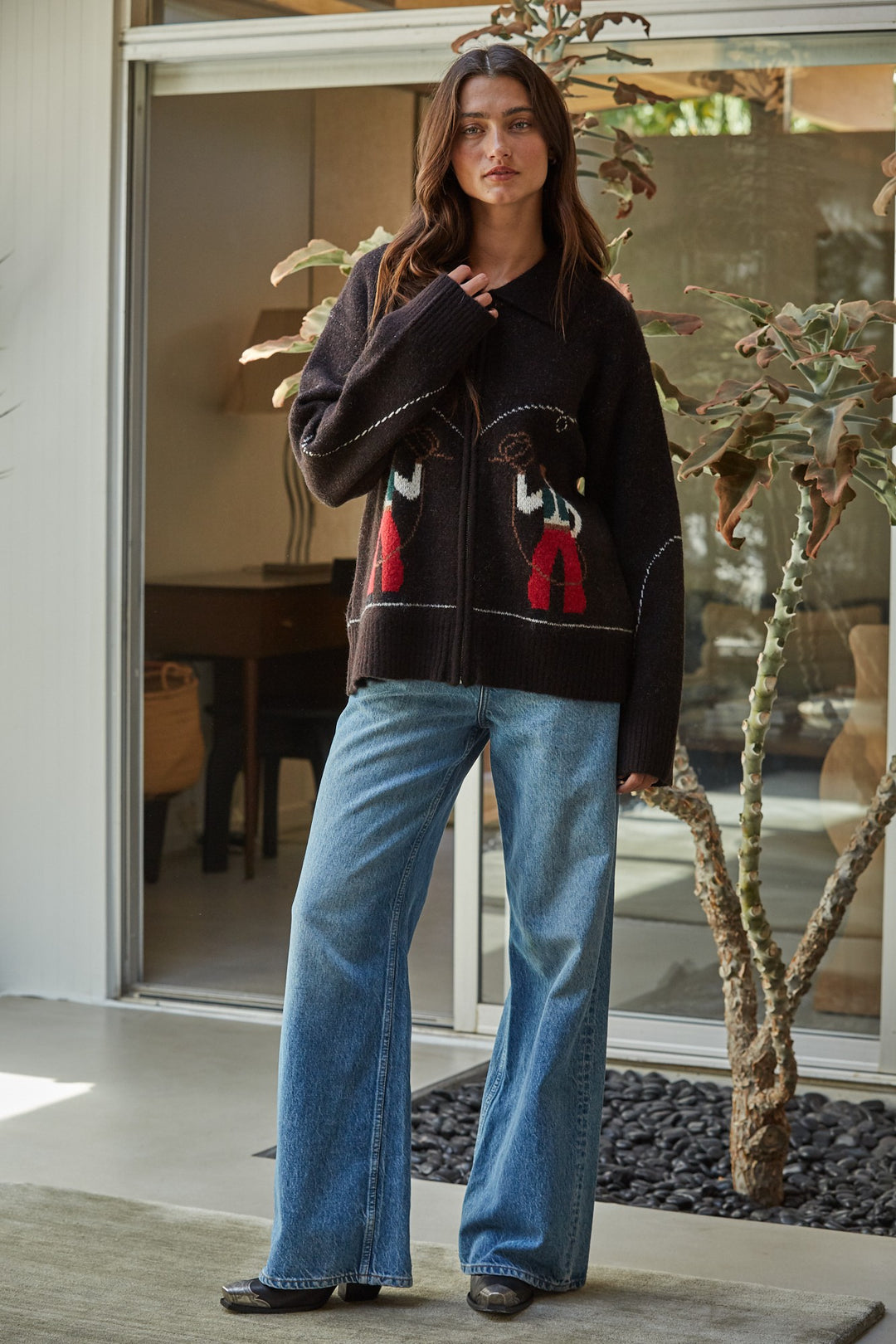 Ropen Cowboy Cardigan