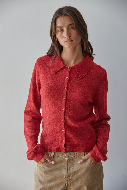 Alistair Collared Cardigan