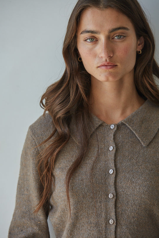 Alistair Collared Cardigan