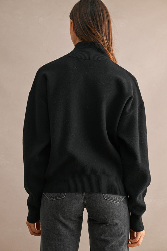 Junie Half Zip Sweater