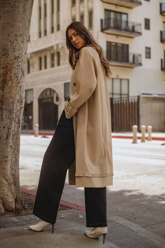 Ruffle My Feathers Trench