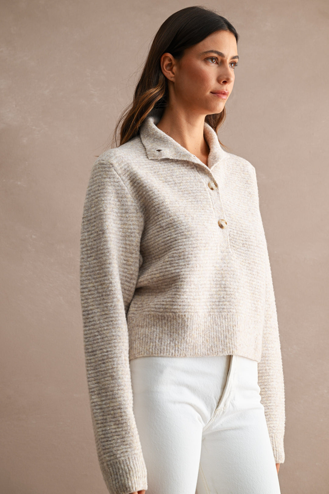 Lacey Ribbed Sweater