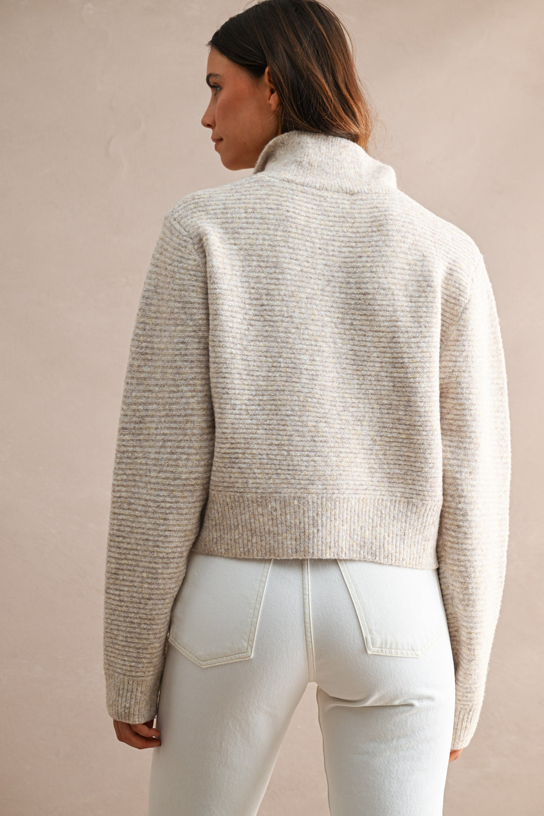 Lacey Ribbed Sweater