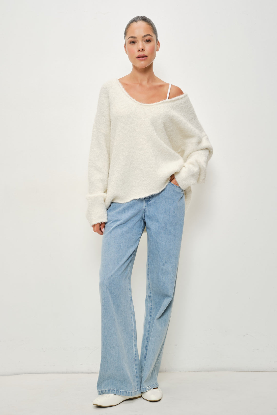 Danielle V-neck Sweater