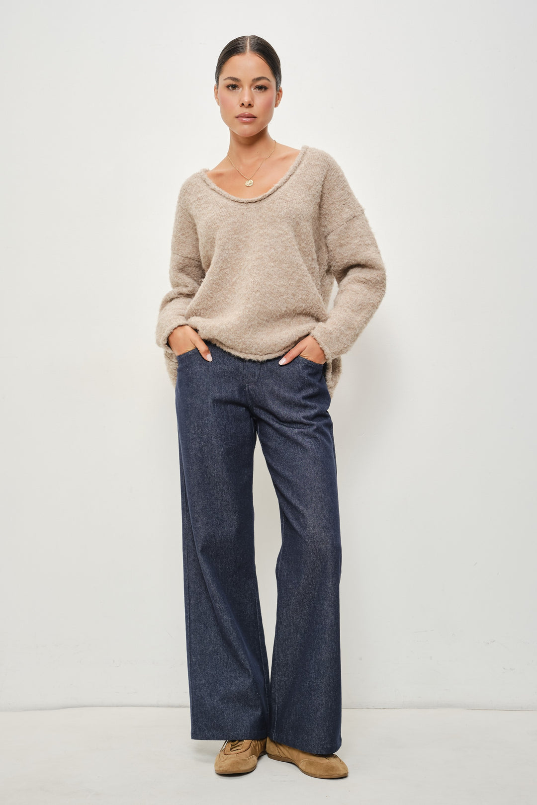 Danielle V-neck Sweater
